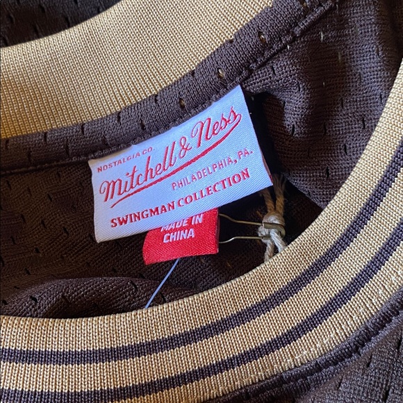 🆕 Mitchell & Ness NWT Chicago Bulls Scottie Pippen NBA Collectible Jersey - Picture 6 of 12